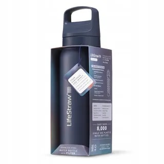 LifeStraw Go 2.0 Termiczna Butelka z Filtrem Membranowo-Węglowym 700 ml Aegean Sea