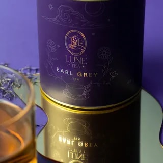 Lune Tea - Herbata Czarna Liściasta - Earl Grey 40 g