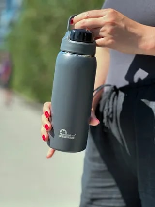 Butelka Termiczna Majestic Sport Delta 750 ml Szara