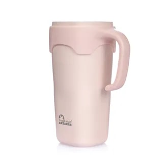 Kubek Termiczny Ze Słomką Majestic Sport Jelly 650 ml Różowy