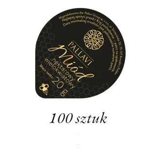 Miód Naturalny Pszczeli Porcjowany Pallavi 100 sztuk