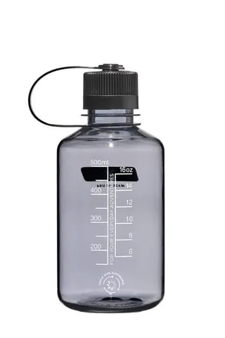 NALGENE Butelka Narrow Mouth Sustain 500 ml Szara