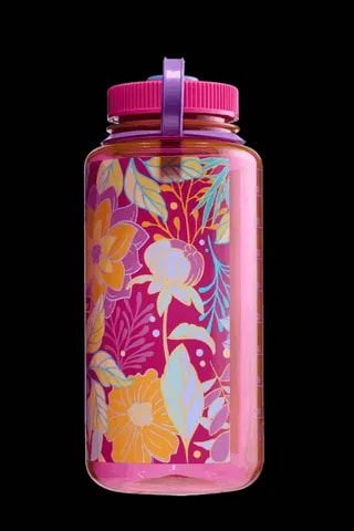 NALGENE Butelka Wide Mouth Botanical Florals Sustain 1000 ml