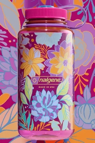 NALGENE Butelka Wide Mouth Botanical Florals Sustain 1000 ml