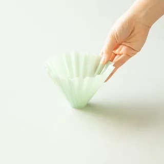 ORIGAMI Dripper AIR M z żywicy AS Matowy Zielony