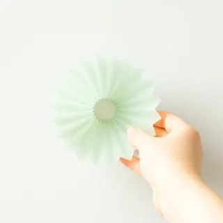 ORIGAMI Dripper AIR S z żywicy AS Matowy Zielony