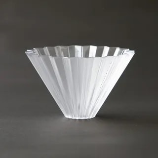 ORIGAMI Dripper AIR S z żywicy AS Przezroczysty
