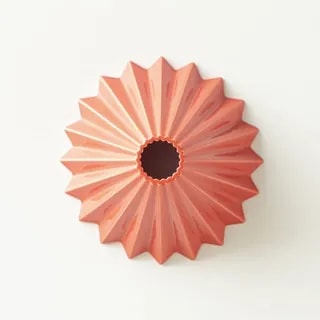 ORIGAMI Dripper Ceramiczny M Czerwony