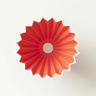 ORIGAMI Dripper Ceramiczny M Czerwony