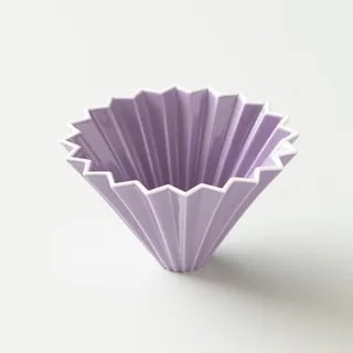 ORIGAMI Dripper Ceramiczny M Fioletowy
