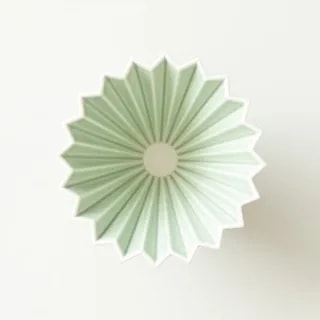 ORIGAMI Dripper Ceramiczny M Matowy Zielony