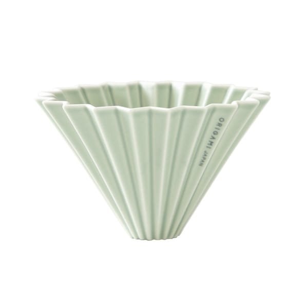 ORIGAMI Dripper Ceramiczny M Matowy Zielony