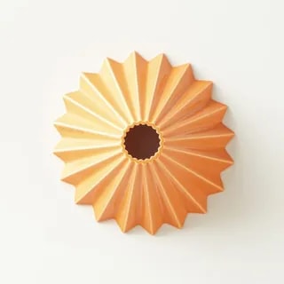 ORIGAMI Dripper Ceramiczny M Pomarańczowy