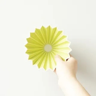 ORIGAMI Dripper Ceramiczny M Zielony