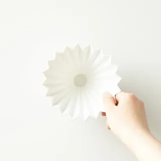 ORIGAMI Dripper Ceramiczny S Biały