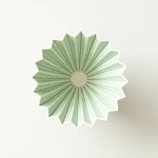 ORIGAMI Dripper Ceramiczny S Matowy Zielony