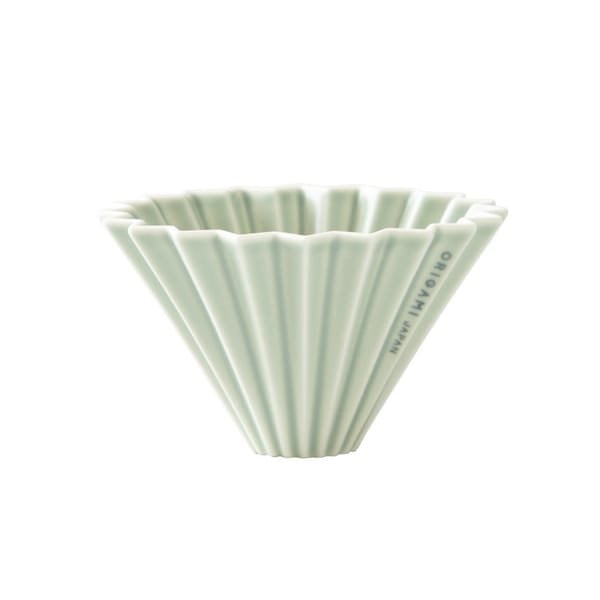 ORIGAMI Dripper Ceramiczny S Matowy Zielony