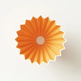 ORIGAMI Dripper Ceramiczny S Pomarańczowy