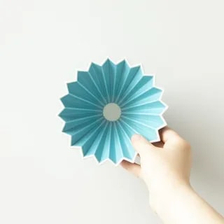 ORIGAMI Dripper Ceramiczny S Turkusowy