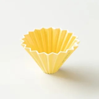 ORIGAMI Dripper Ceramiczny S Żółty