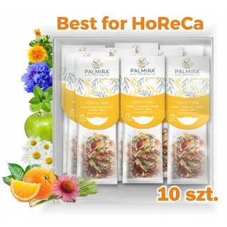 Herbata ziołowa liściasta w saszetkach Palmira Alpine Field 10 saszetek