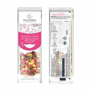 Herbata owocowa ekspresowa malinowo gruszkowa Raspberry Dream Palmira 10szt
