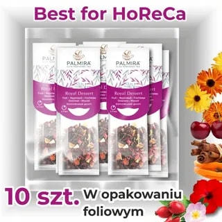 Herbata owocowa z hibiskusem i wiśnią Palmira Royal Dessert 10 szt
