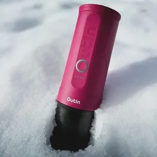 Outin - Nano Espresso Maker - Przenośny ekspres Crimson Red
