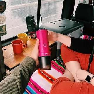 Outin - Nano Espresso Maker - Przenośny ekspres Crimson Red
