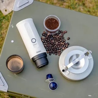Outin - Nano Espresso Maker - Przenośny ekspres Pearl White