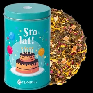 Zestaw herbaty w puszce Teaverso - Sto lat!