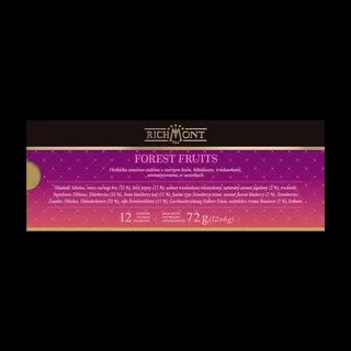 Richmont Forest Fruits 12 Saszetek + Szklanka Hot Winter