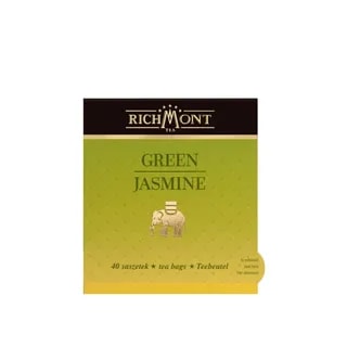 Herbata Richmont Green Jasmine 40 szt porcelanowy zestaw do herbaty