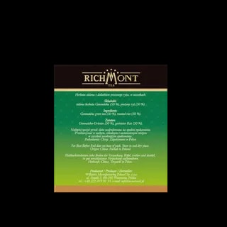 Richmont Green Roasted Rice 40 Saszetek