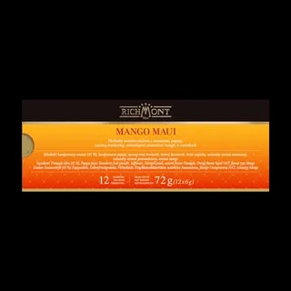 Zestaw Herbata Richmont Mango Maui 12 Saszetek + Szklanka Richmont Ice