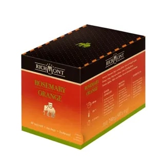 Herbatka Richmont Rosemary Orange 40 szt porcelanowy zestaw do herbaty