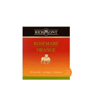 Herbatka Richmont Rosemary Orange 40 szt porcelanowy zestaw do herbaty