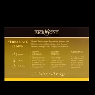 Richmont Yerba Mate Lemon 40 Saszetek