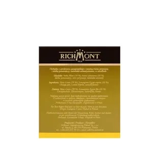 Herbata Richmont Yerba Mate Lemon 40 szt porcelanowy zestaw do herbaty