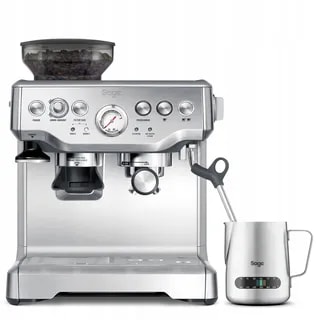 SAGE SES875BSS - The Barista Express Srebrny - Ekspres Kolbowy