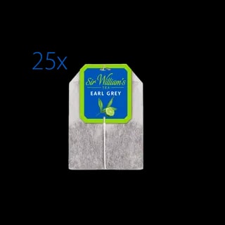 Sir William's Earl Grey 25 Saszetek