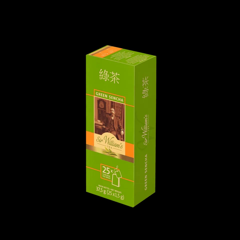 Sir William's Green Sencha 25 Saszetek