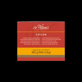 Sir William's London Ceylon Black Tea 500 Saszetek