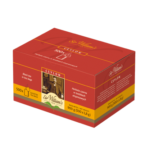 Sir William's London Ceylon Black Tea 500 Saszetek