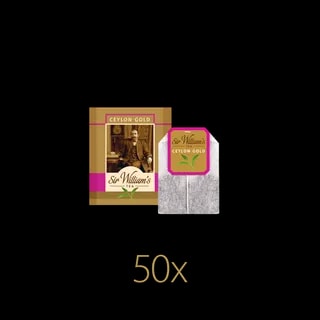 Sir William’s Tea Ceylon Gold 50 Saszetek