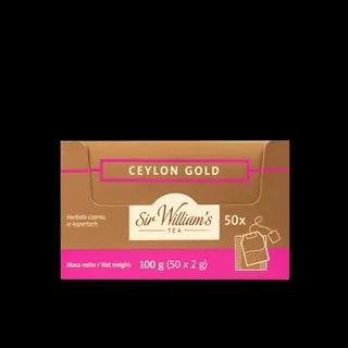 Sir William’s Tea Ceylon Gold 50 Saszetek