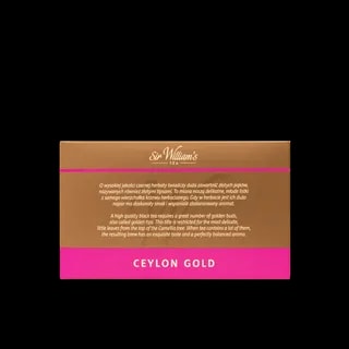 Sir William’s Tea Ceylon Gold 50 Saszetek