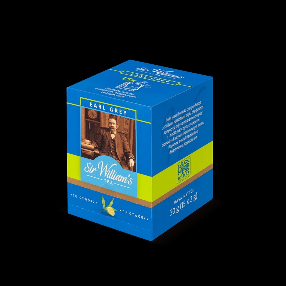 Sir William’s Tea Earl Grey 15 Saszetek