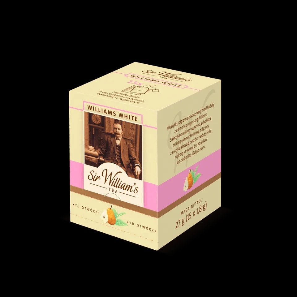 Sir William’s Tea White 15 Saszetek