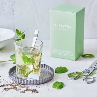 Teministeriet - Supertea Green Tea Mint Organic - Herbata 20 Torebek